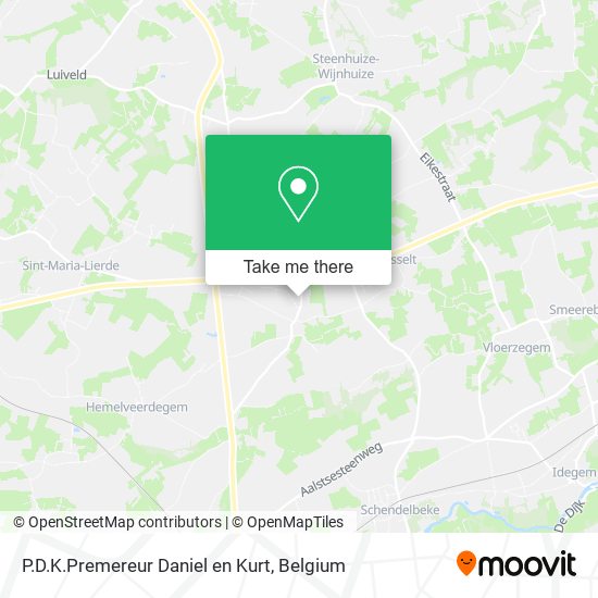 P.D.K.Premereur Daniel en Kurt map
