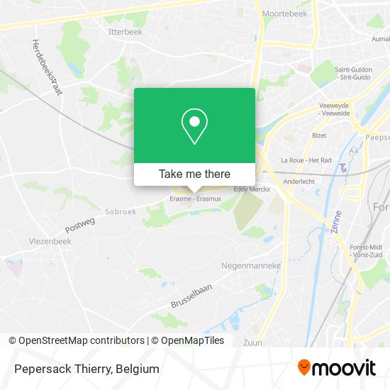 Pepersack Thierry map
