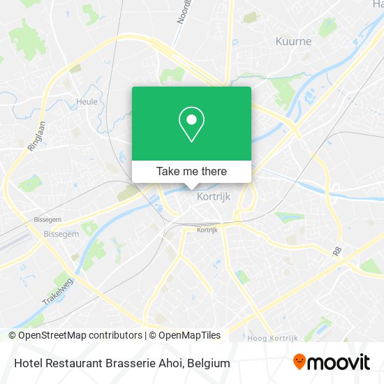 Hotel Restaurant Brasserie Ahoi plan