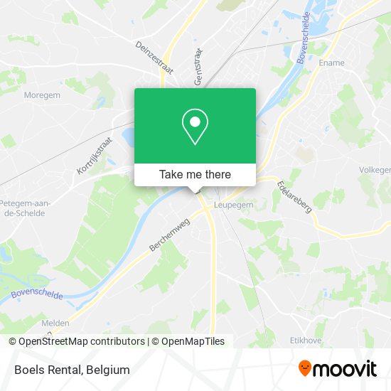 Boels Rental map