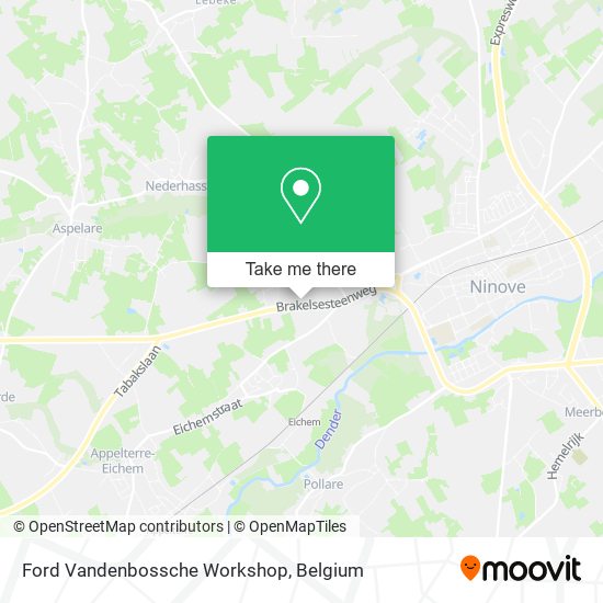 Ford Vandenbossche Workshop plan