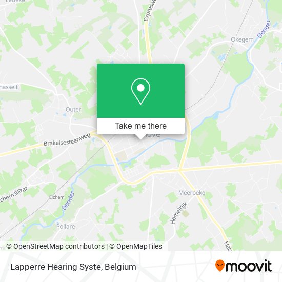 Lapperre Hearing Syste map