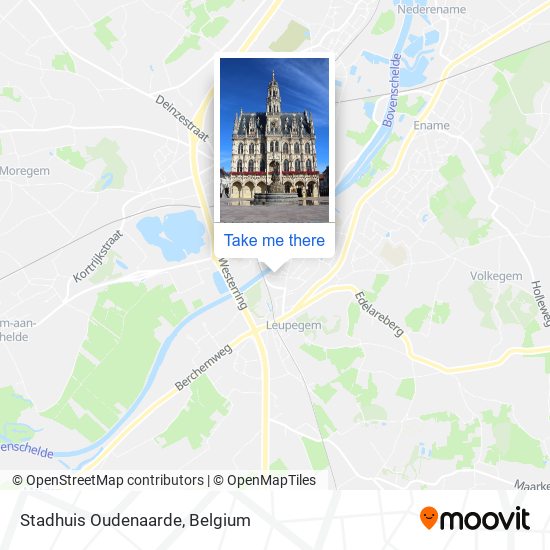 Stadhuis Oudenaarde plan