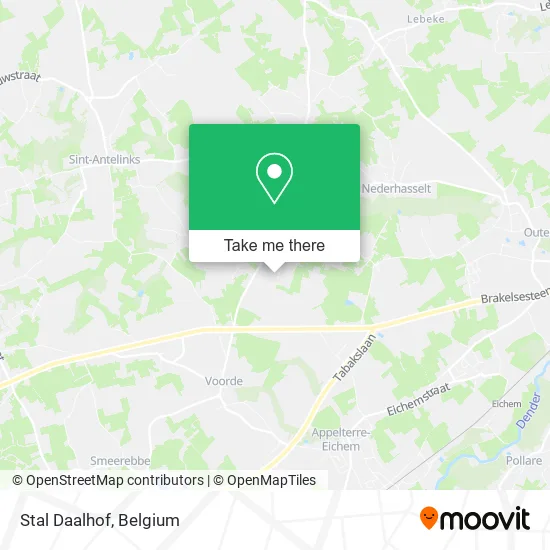 Stal Daalhof map