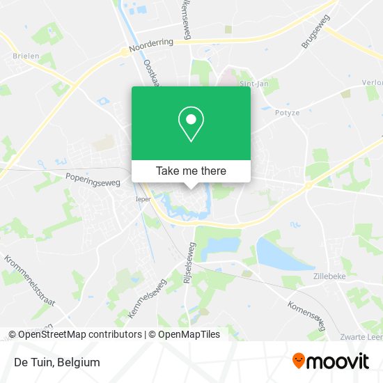 De Tuin map