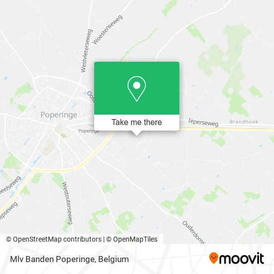 Mlv Banden Poperinge map