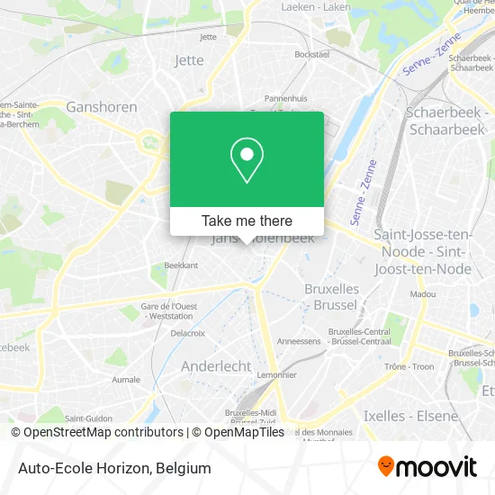 Auto-Ecole Horizon map