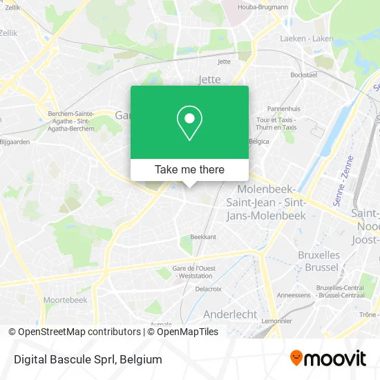 Digital Bascule SPRL map