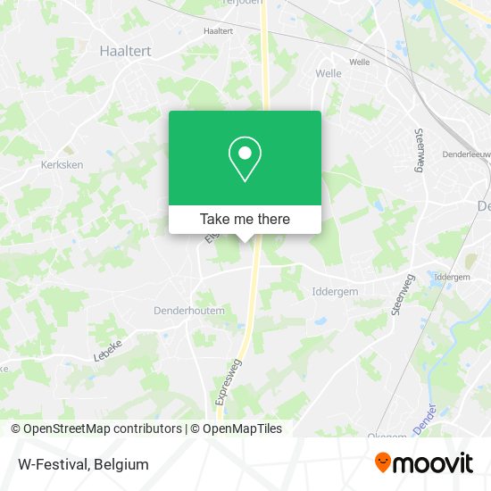 W-Festival map