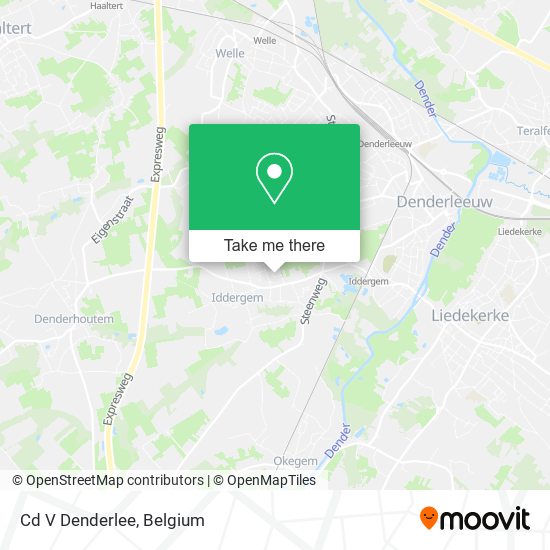 Cd V Denderlee map