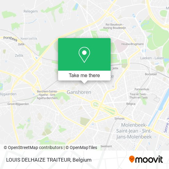 LOUIS DELHAIZE TRAITEUR plan