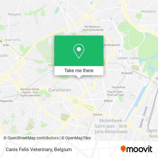 Canis Felis Veterinary map