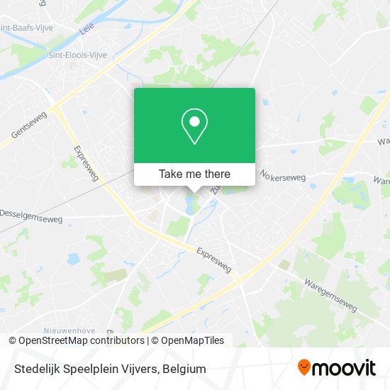 Stedelijk Speelplein Vijvers plan