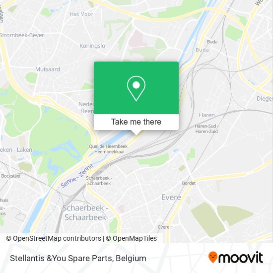 Stellantis &You Spare Parts map