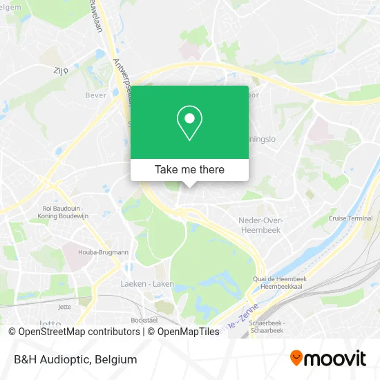 B&H Audioptic map