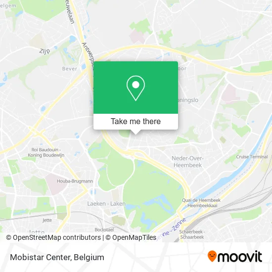 Mobistar Center map