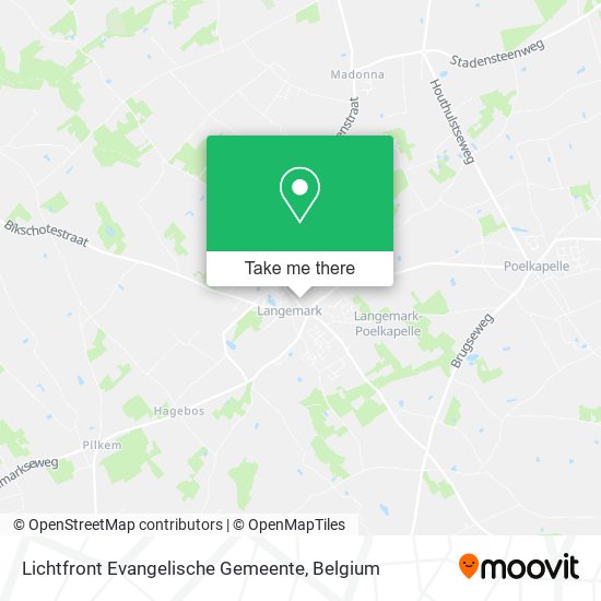 Lichtfront Evangelische Gemeente map