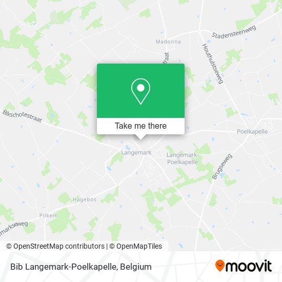 Bib Langemark-Poelkapelle map