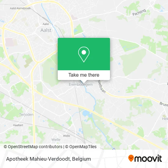 Apotheek Mahieu-Verdoodt map