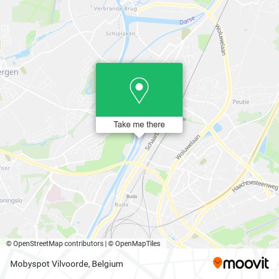 Mobyspot Vilvoorde map