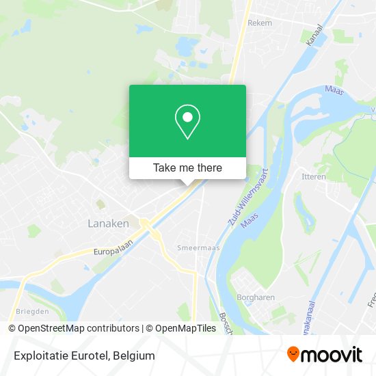 Exploitatie Eurotel map
