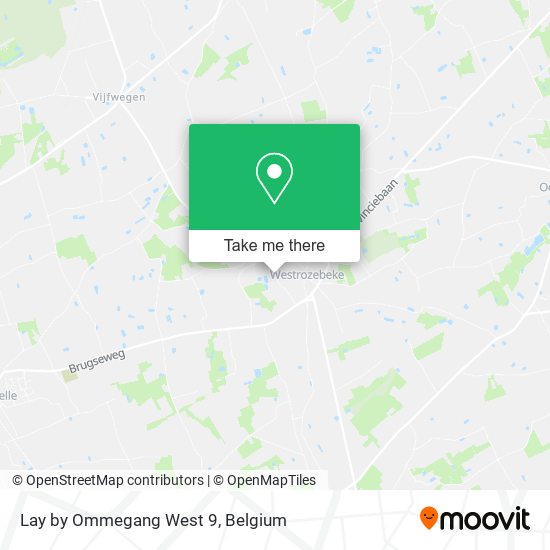 Lay by Ommegang West 9 map