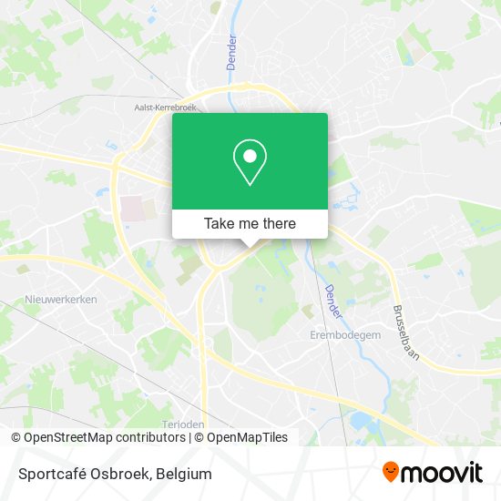 Sportcafé Osbroek map