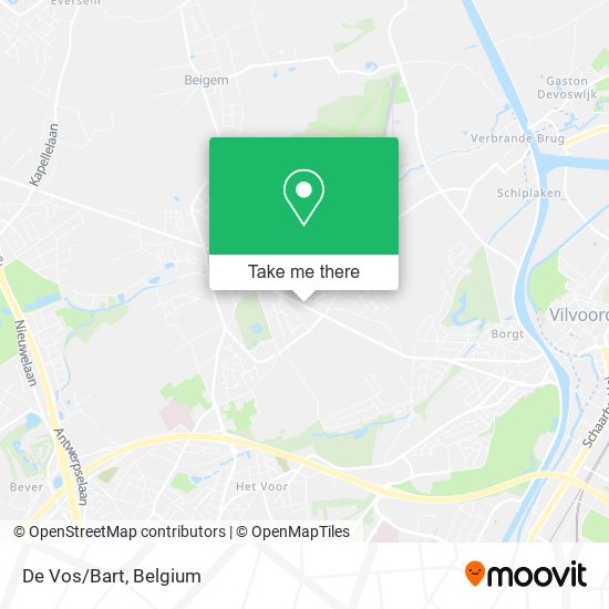 De Vos/Bart map
