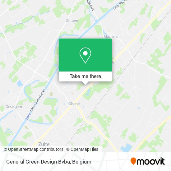 General Green Design Bvba map