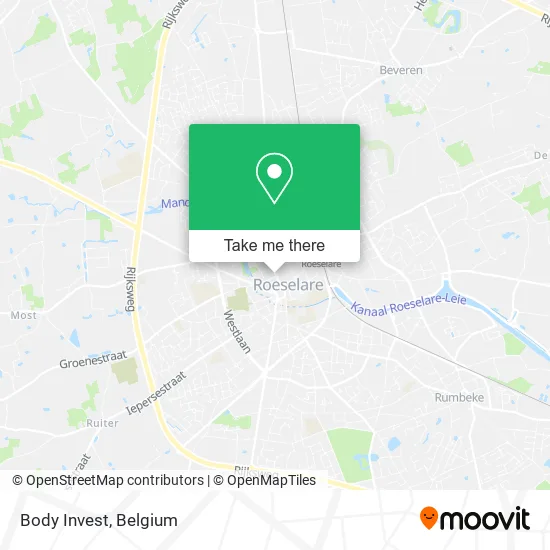 Body Invest map