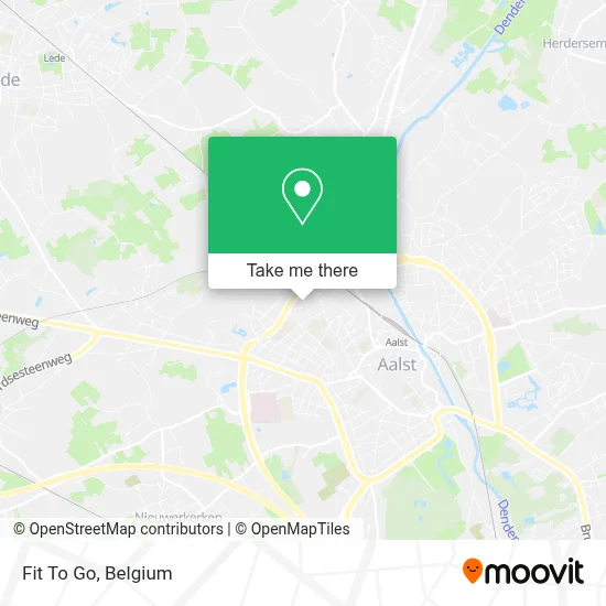 Fit To Go map