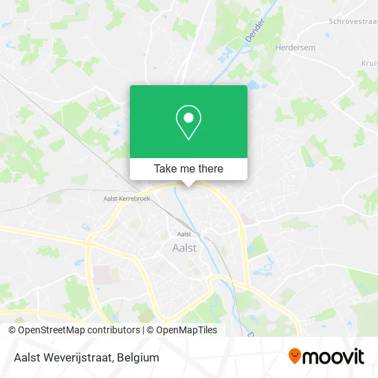 Aalst Weverijstraat map