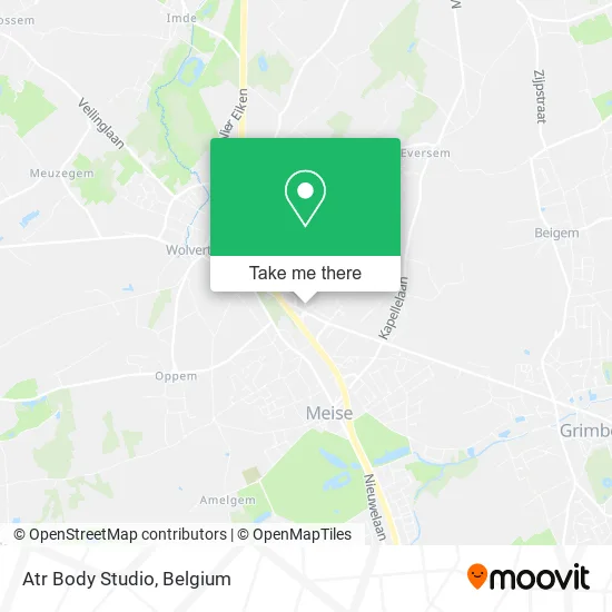 Atr Body Studio map