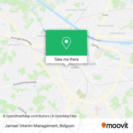 Jamaer Interim Management map