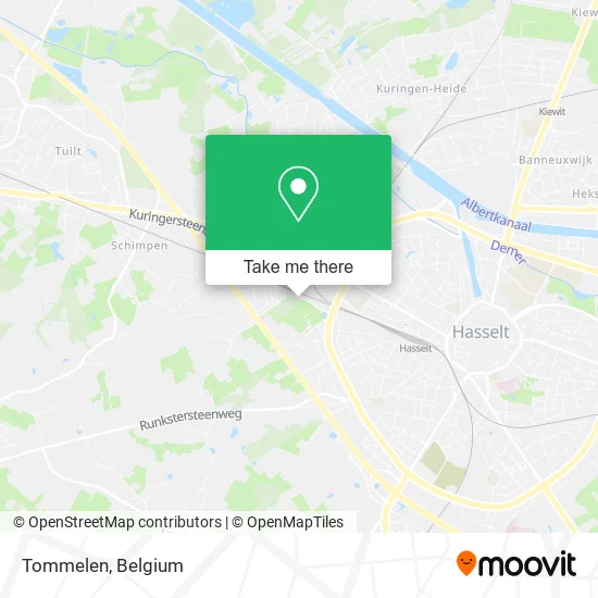 Tommelen map