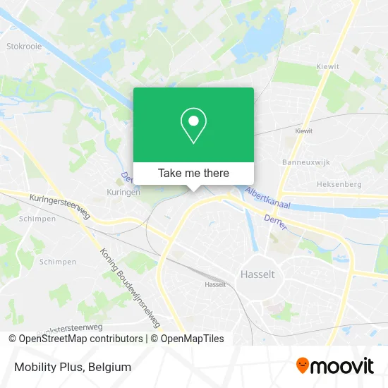 Mobility Plus map