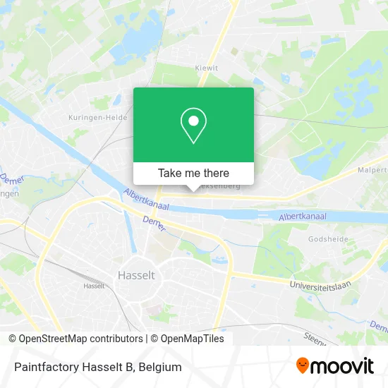 Paintfactory Hasselt B map