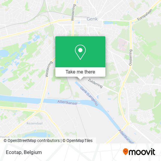 Ecotap map