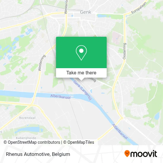 Rhenus Automotive map