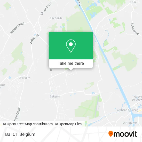 Ba ICT map