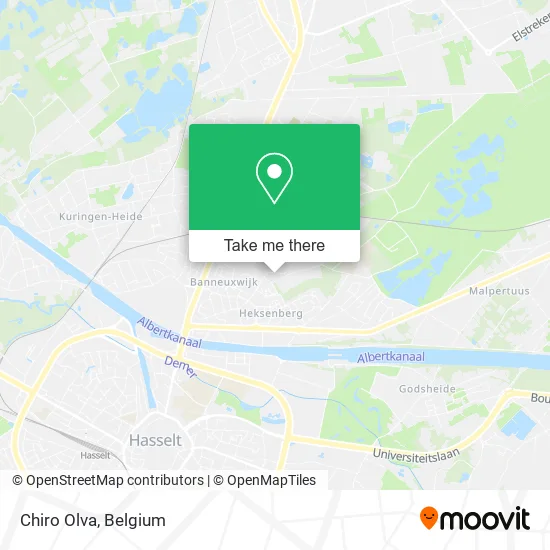 Chiro Olva map