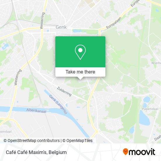 Café Café Maxim's map