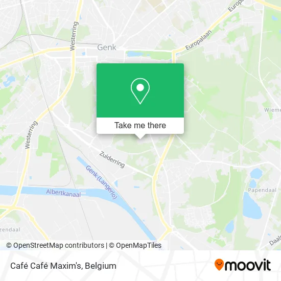 Café Café Maxim's map