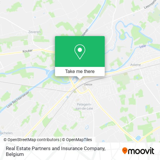 Real Estate Partners and Insurance Company map