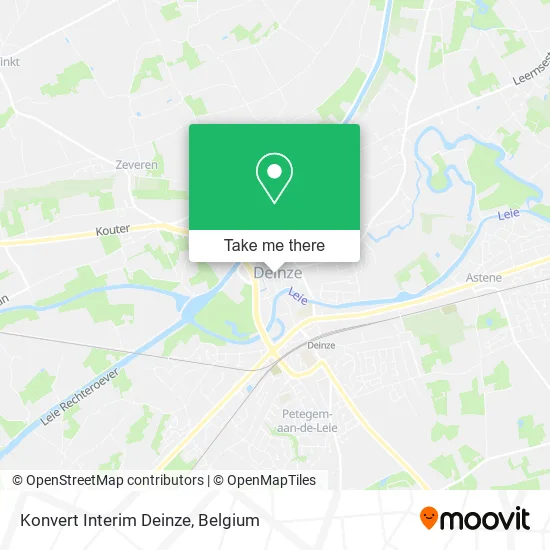Konvert Interim Deinze map