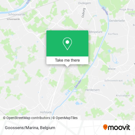 Goossens/Marina map