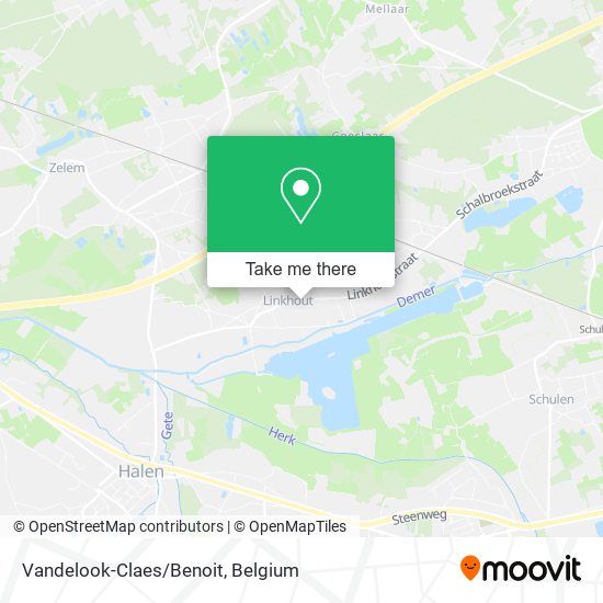 Vandelook-Claes/Benoit map