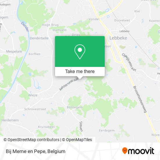 Bij Meme en Pepe plan
