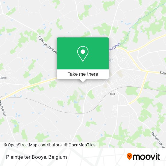 Pleintje ter Booye map