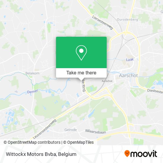 Wittockx Motors Bvba map